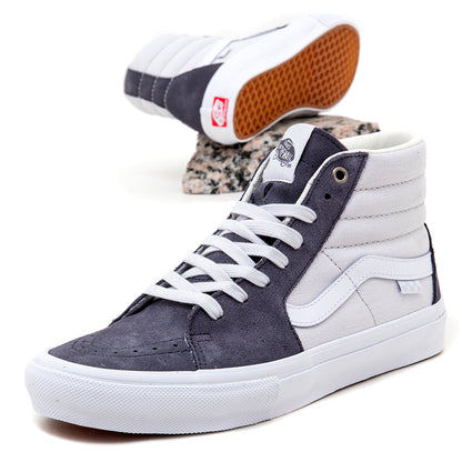 Skate Sk8-Hi (Steel Shadow / Cream)