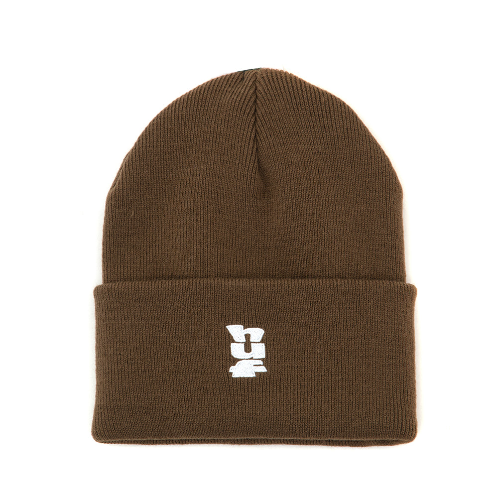 HUF Set Megablast Cuff Beanie (Brown)