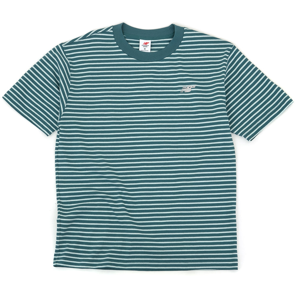 Numeric Stripe S/S T-Shirt (New Spruce)