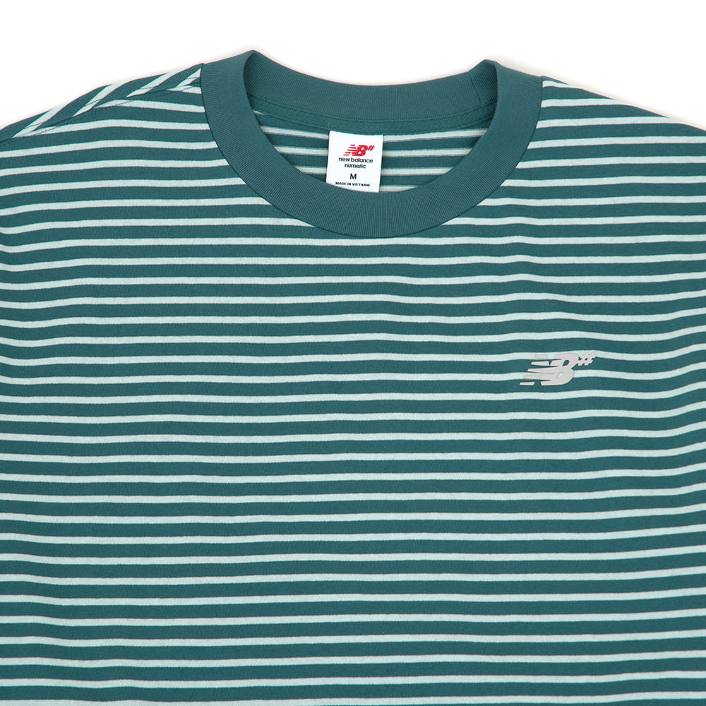 Numeric Stripe S/S T-Shirt (New Spruce)