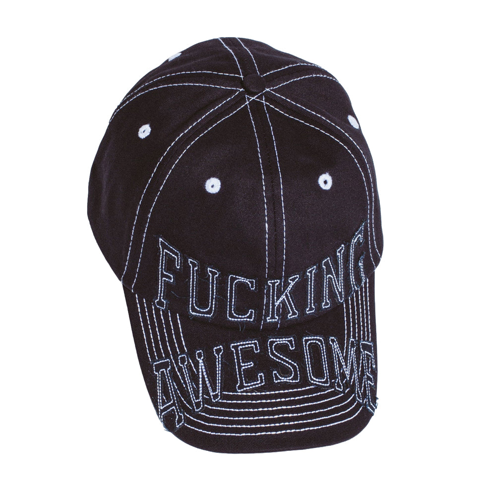 KO 6-Panel Strapback Hat (Black)