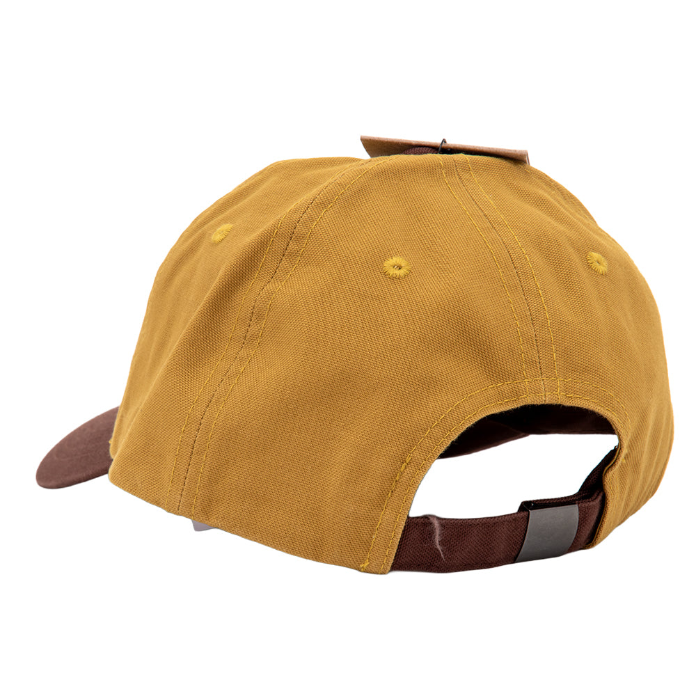 Club Unstructured 6-Panel Strapback Skate Cap (Peat Moss / Lt. Chocolate)