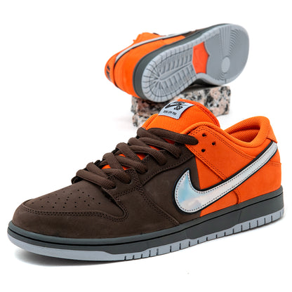 Dunk Low Pro (Safety Orange / Wolf Grey - Baroque Brown)