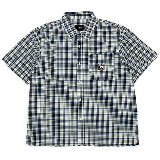 H Star Plaid S/S T-Shirt (Linen)