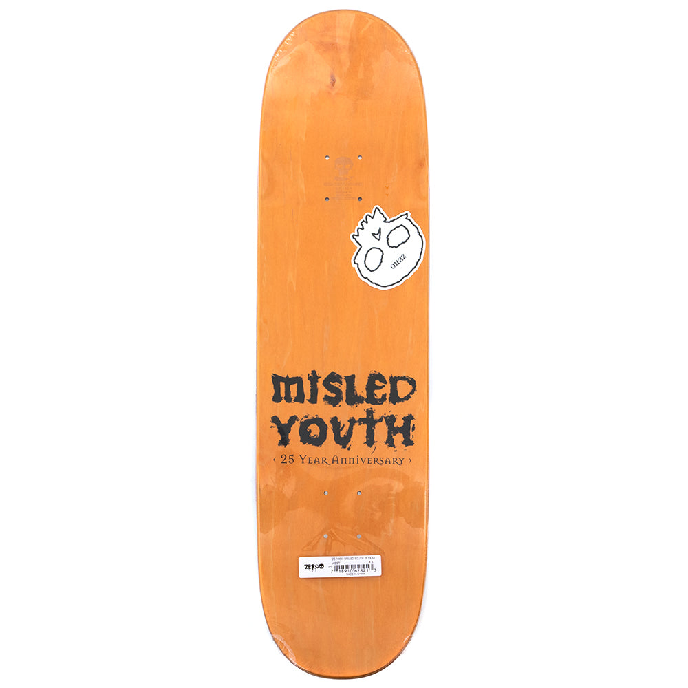 Misled Youth - 25 Years Logo Deck (8.5)