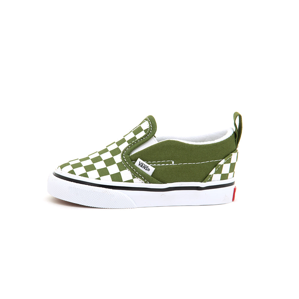 Toddler Slip-On V Checkerboard (Pesto) VBU