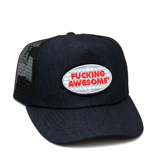 Buffalo 5-Panel Snapback Hat (Denim)