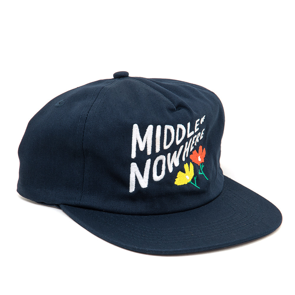 Lonely Palm x QL Middle Of Nowhere Snapback Hat (Navy)