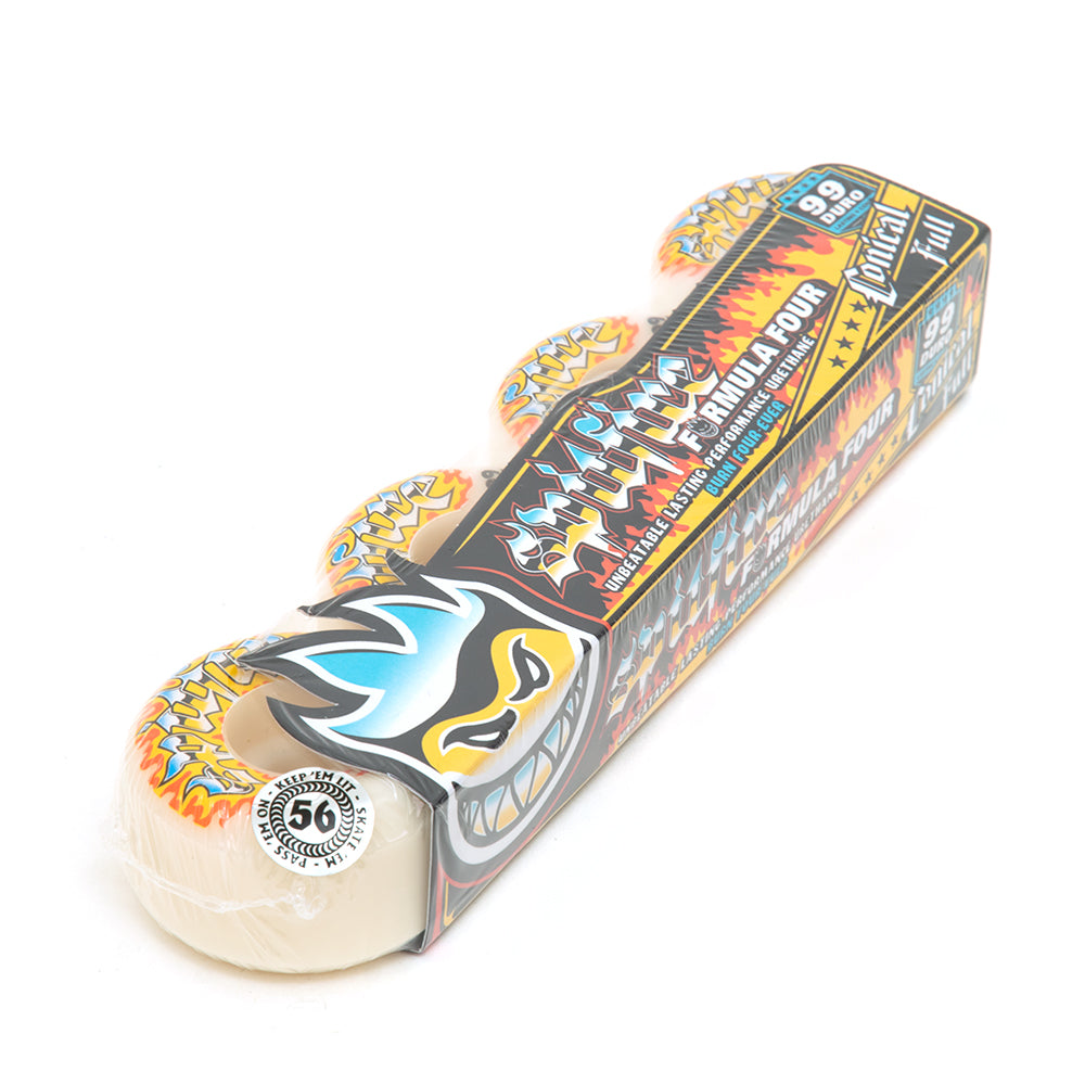 56mm Formula Four Chrome Venom Conical Full (99 Duro)
