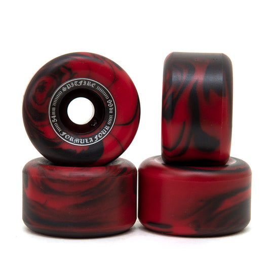 54mm Formula Four OG Classic Red / Black Swirl (99 Duro)