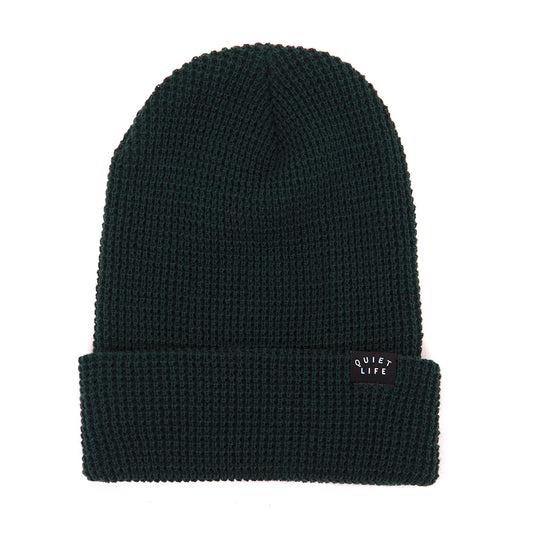 Waffle Beanie (Forest)