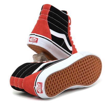 Skate Sk8-Hi (Red / Black) VBU