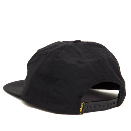 Basic Eagle Adj. Snapback Hat (Black / Brown)