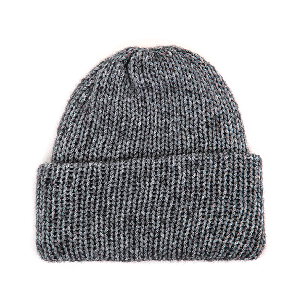 Short Stack Beanie (Frosted Marled Black)