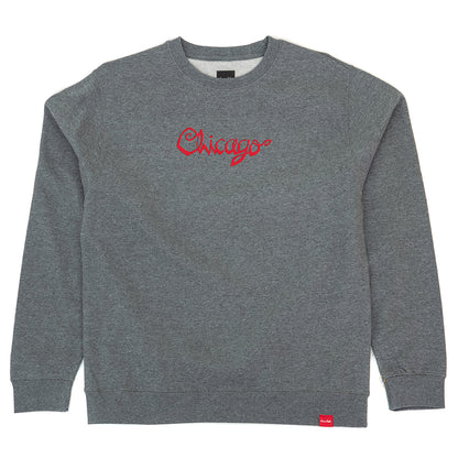 FTS Chicago Crewneck Sweatshirt (Athletic Heather)