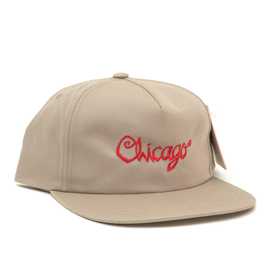 FTS Chicago Snapback Hat (Bone / Natural)