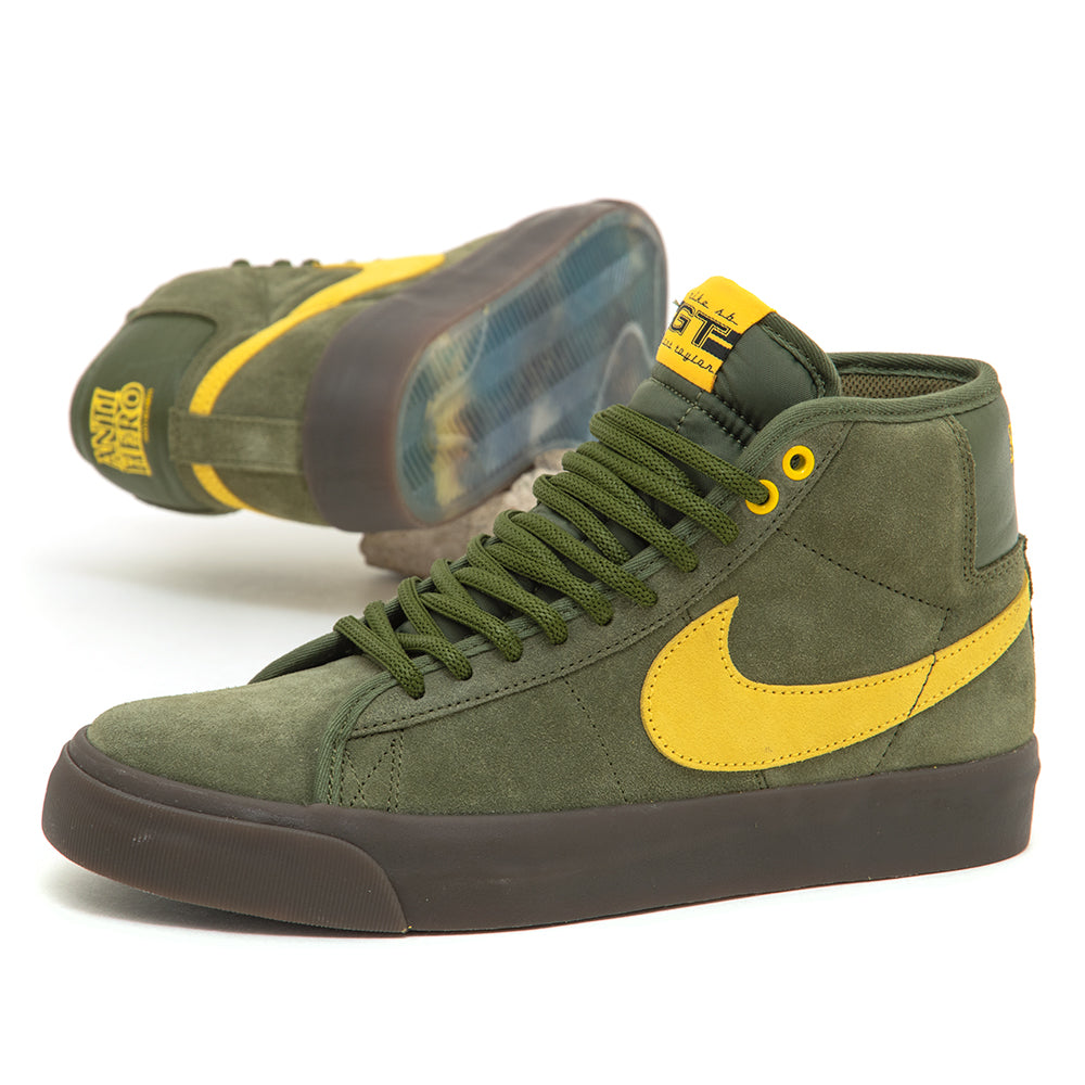 Zoom Blazer Mid QS - Anti-Hero (Rough Green / Amarillo - Rough Green)