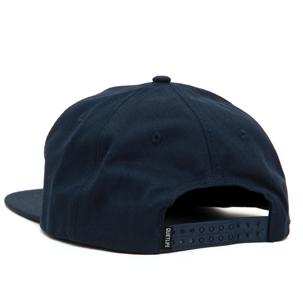 Camera Dept. Unstructured Snapback Hat (Navy)