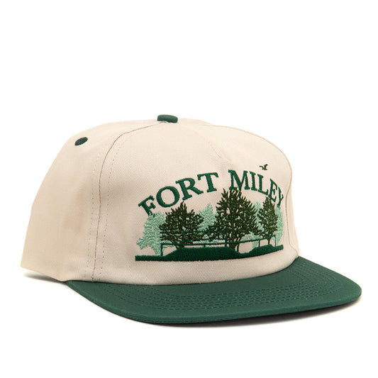 Fort Miley Adj. Snapback Hat (Off White)