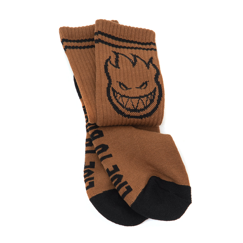 Bighead Sock (Dark Tan / Black)