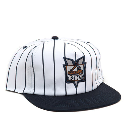 X Bronze Adj. Snapback Hat (Pinstripe)