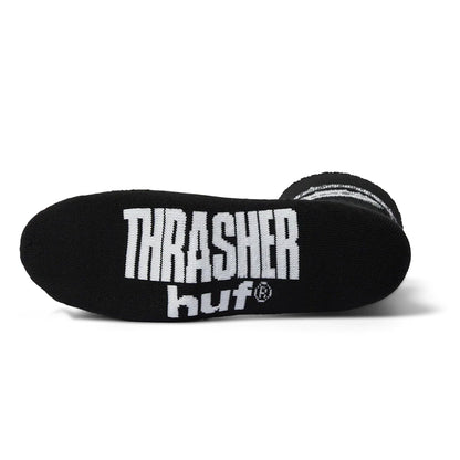 x Thrasher Logo Sock (Black)
