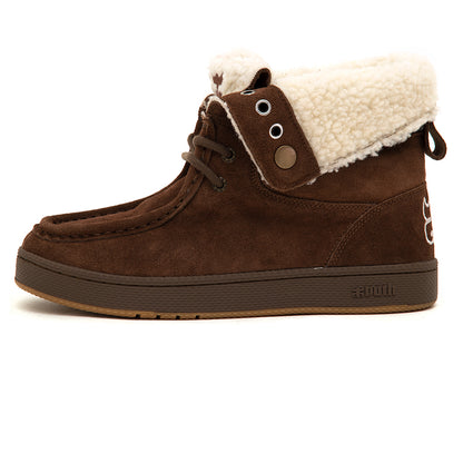 Cats Shearling Hi (Brown) (S)
