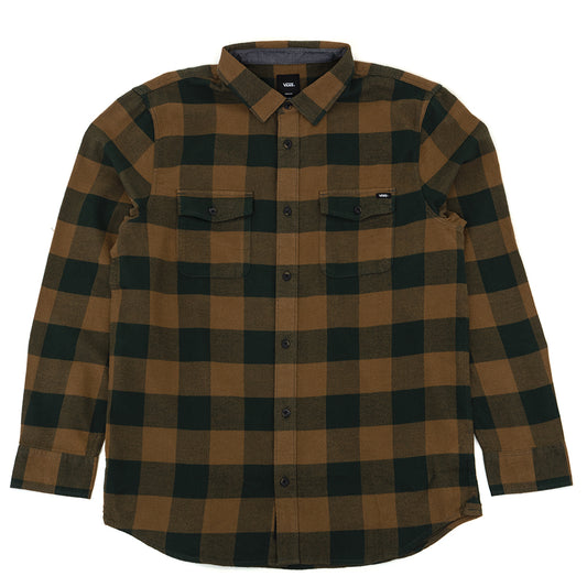 Aliso L/S Buttondown Shirt (Deep Forest / Kangaroo) VBU