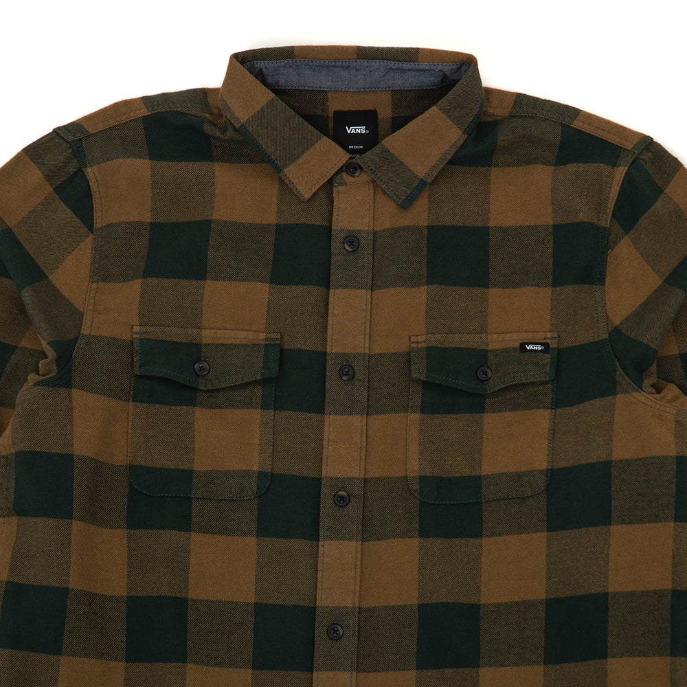 Aliso L/S Buttondown Shirt (Deep Forest / Kangaroo) VBU