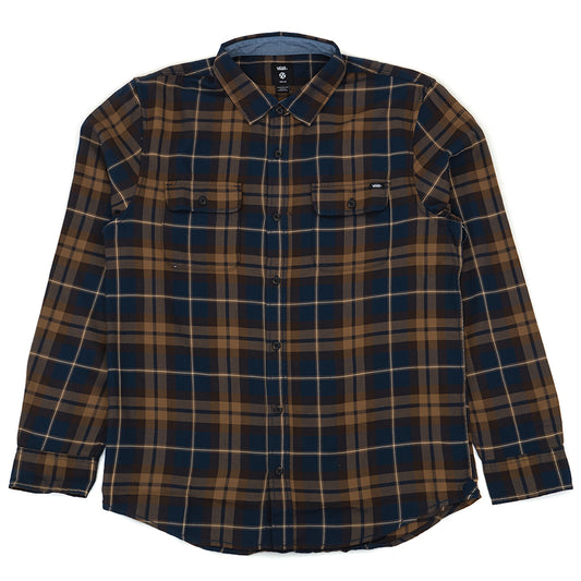 Sycamore L/S Flannel Shirt (Dress Blues / Kangaroo) VBU