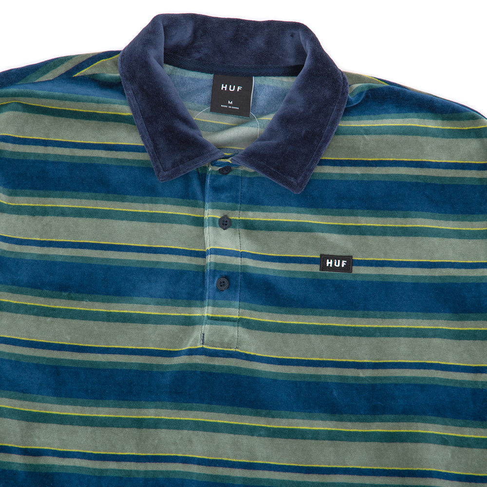 Kramer L/S Velour Shirt (Pine) (S)
