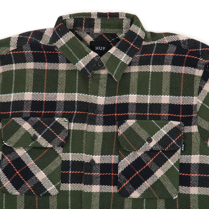Prescott Flannel Shirt (Pine) (S)