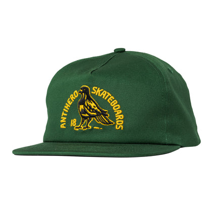 Clubhouse 5-Panel Snapback Hat (Green / Gold)
