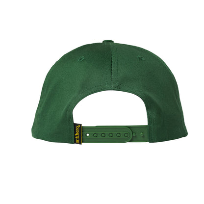 Clubhouse 5-Panel Snapback Hat (Green / Gold)