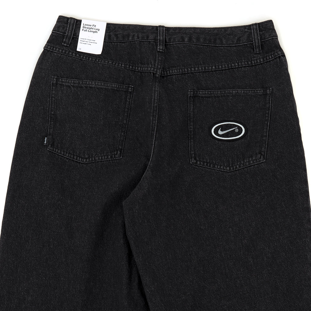 Eric Koston Loose Denim Skate Pants (Black)