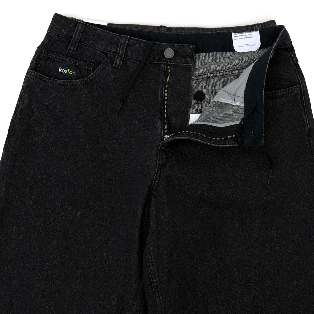 Eric Koston Loose Denim Skate Pants (Black)