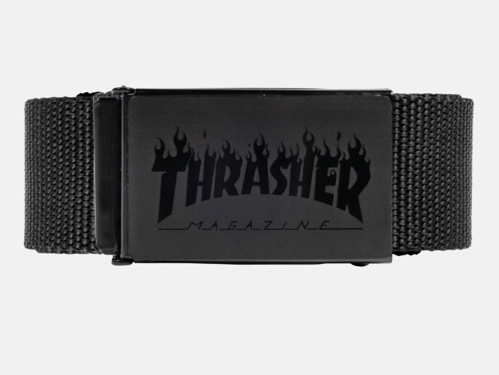 Flame Web Belt (Black)