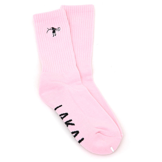 Flare Face Crew Sock (Pink)