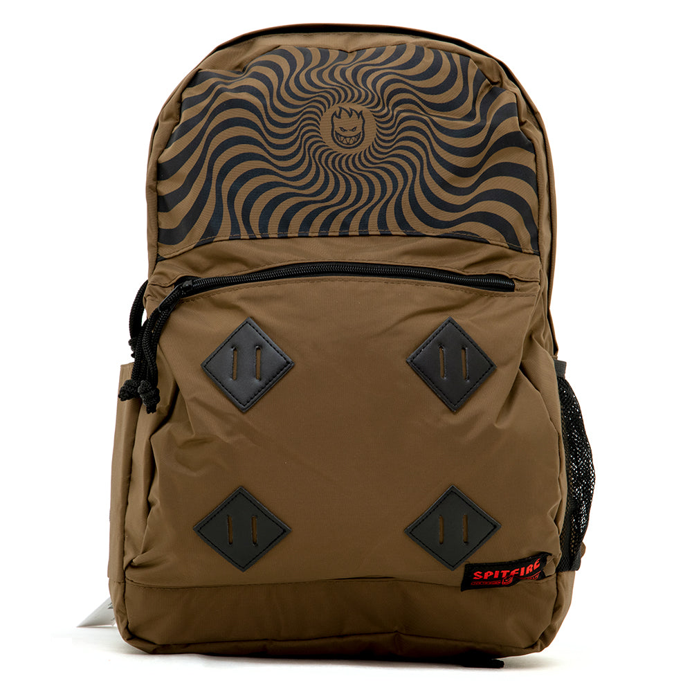 Bighead Swirl Backpack (Brown / Black)