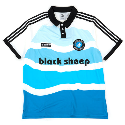 Black Sheep x CLTFC S/S Shirt (White / Sharpe Blue / Black) (S)