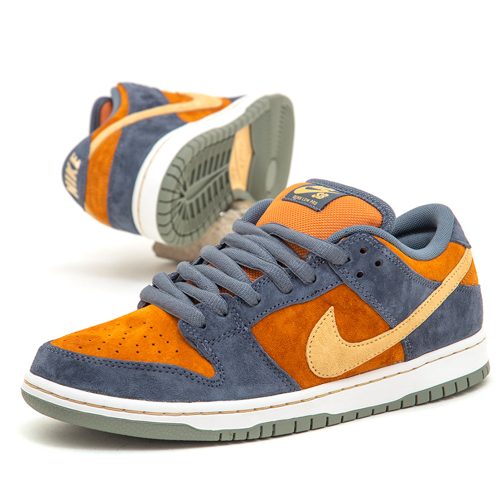 Dunk Low Pro (Light Carbon / Sesame - Monarch)