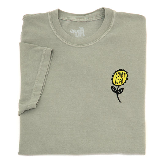 Smell The Flowers S/S T-Shirt (Sandstone)