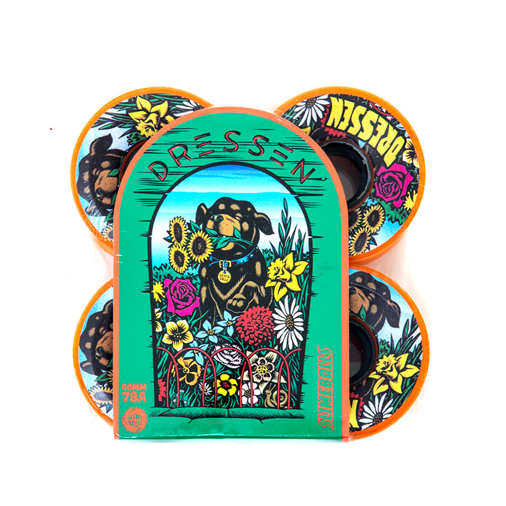 60mm Eric Dressen Pup Reissue OG Slime Orange (78a)
