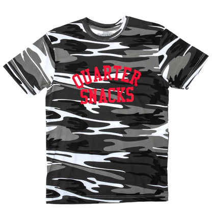 Camo Arch S/S T-Shirts (Black / White)