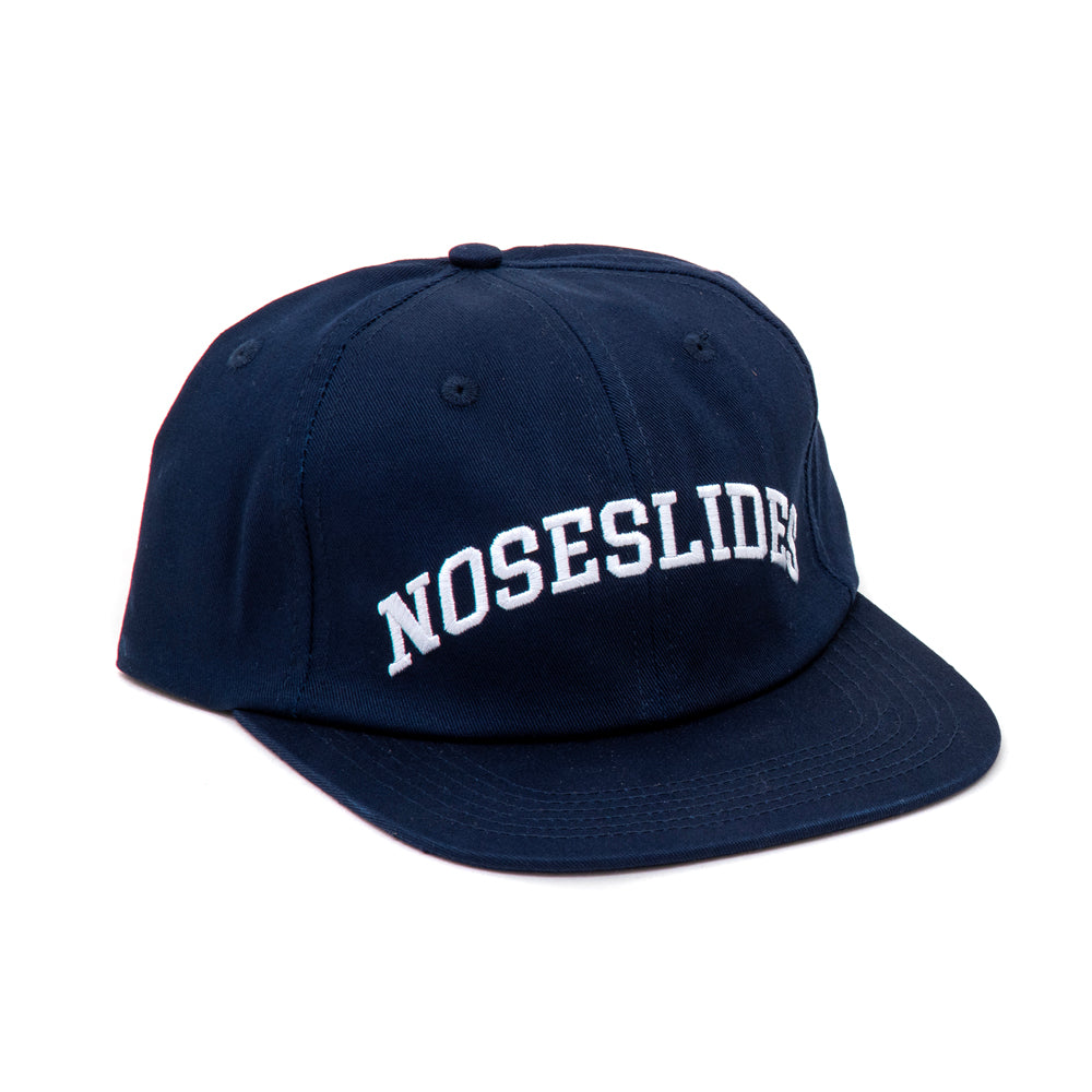 Noseslides 6 Panel Strapback Hat (Navy) (S)