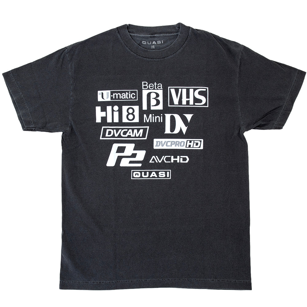 Formats S/S T-Shirt (Black)