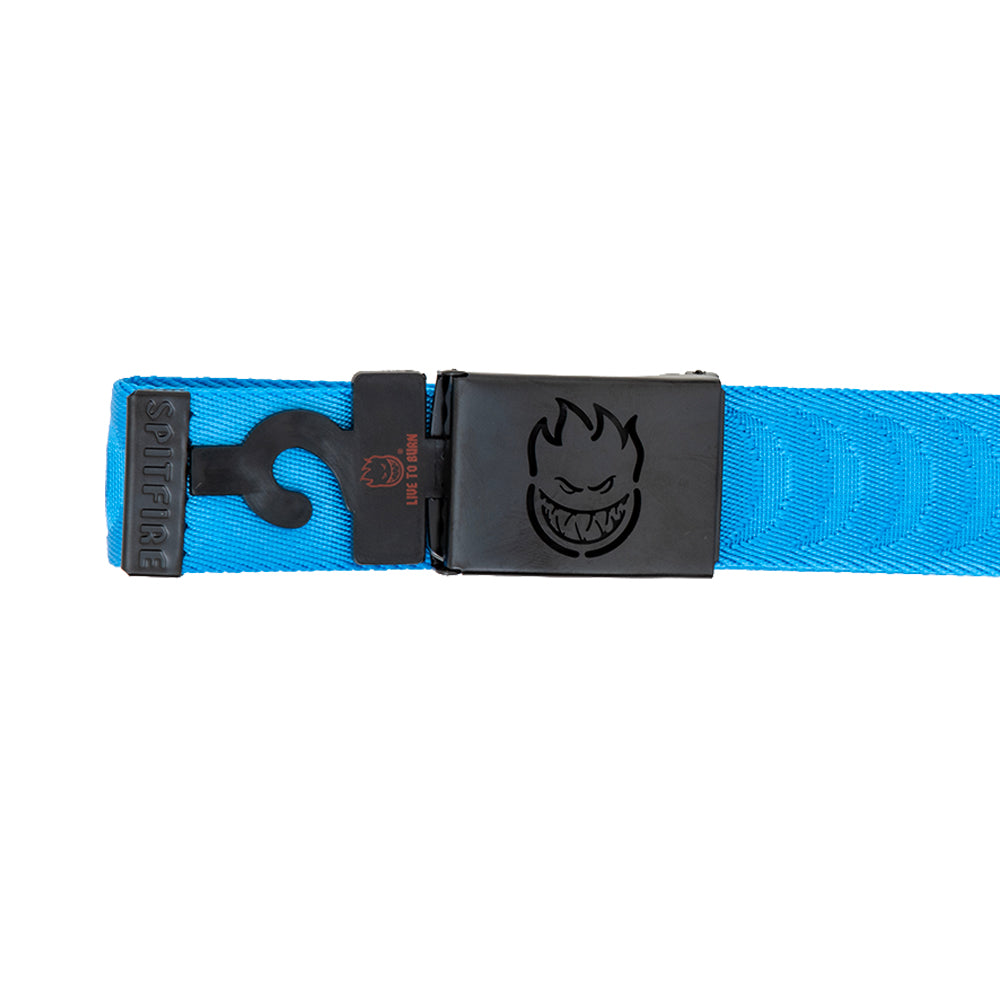 Bighead Cutout Jacquard Belt (Blue / Black)