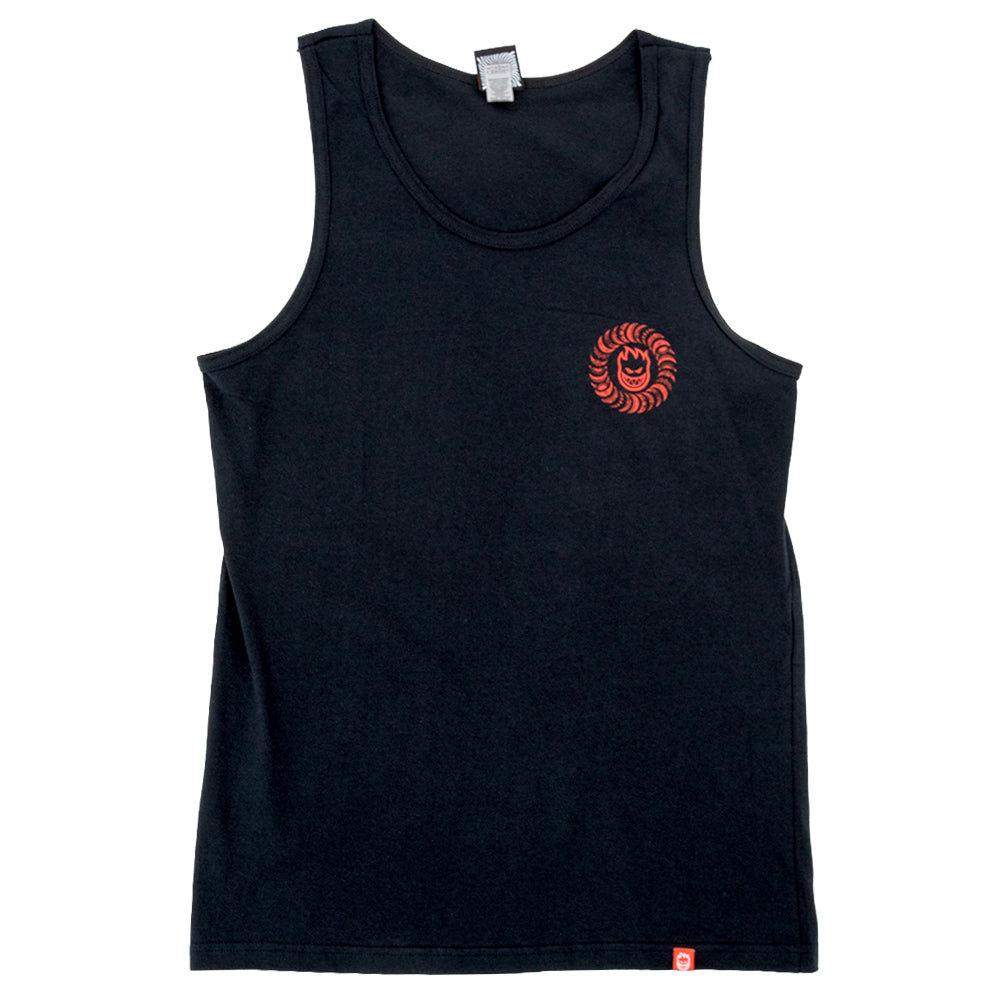 Classic Swirl Tank Top (Paisley Black)