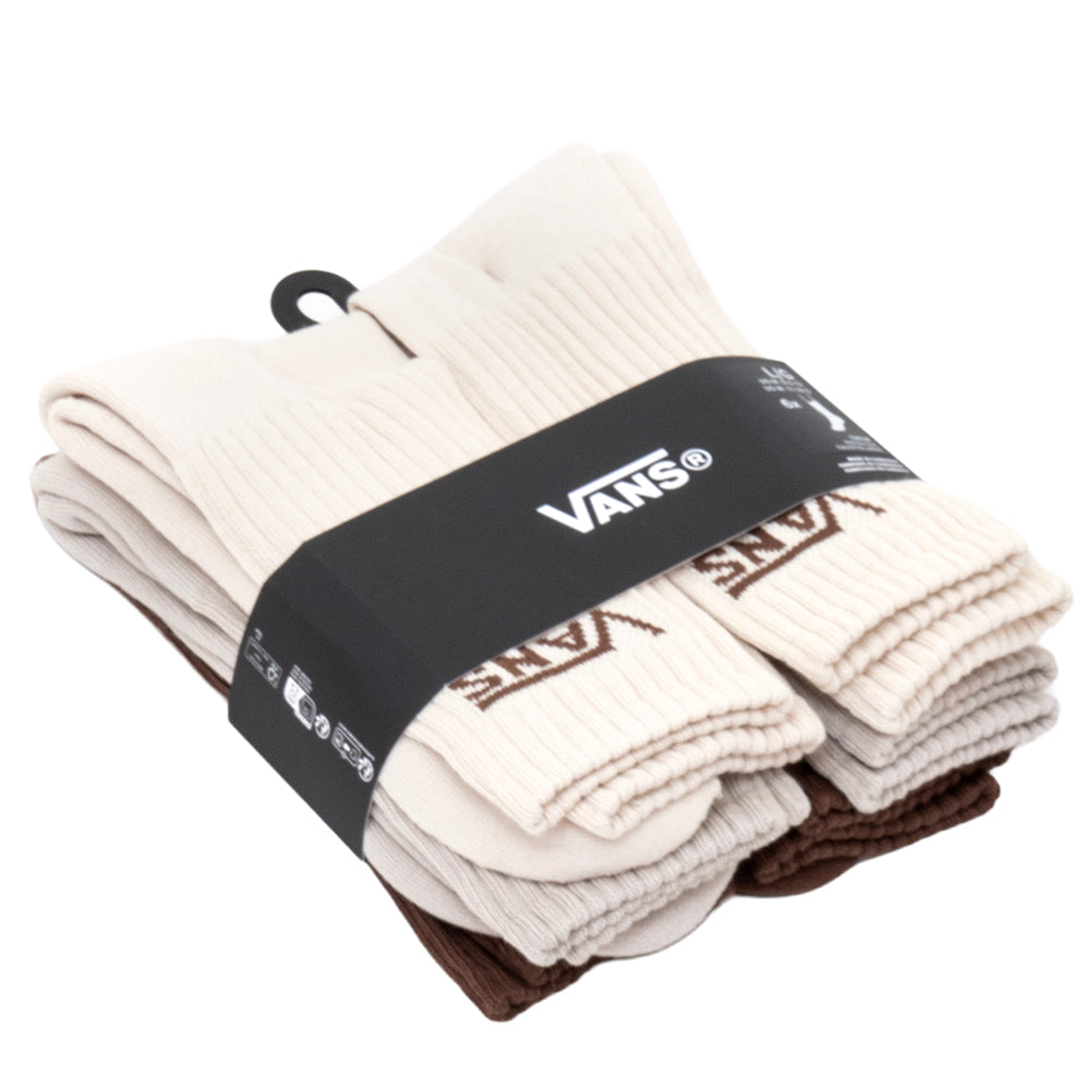 Classic Crew Sock 6-Pack (Brown Combo)