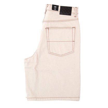 Check 5 Baggy Denim Short (Natural Seed)